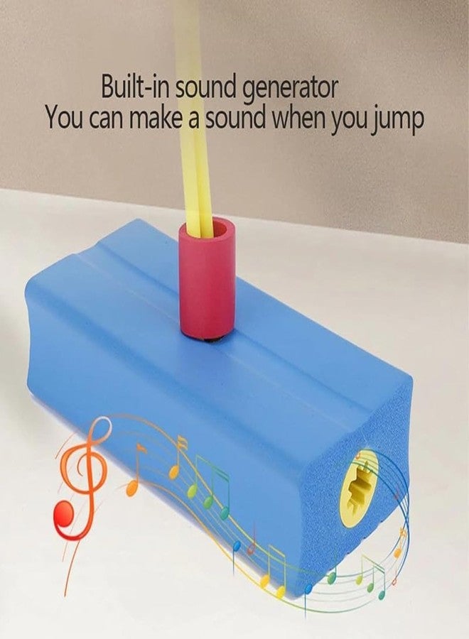 Fruhrer ألعاب عصا القفز للأولاد والبنات، عصا قفز لتحسين التوازن للأطفال، هدايا، ألعاب خارجية للأطفال الصغار من عمر 3 سنوات فما فوق، ألعاب حديقة، هدايا للأولاد والبنات | عصا القفز تصدر أصوات فرقعة (متعددة الألوان) - Image 5